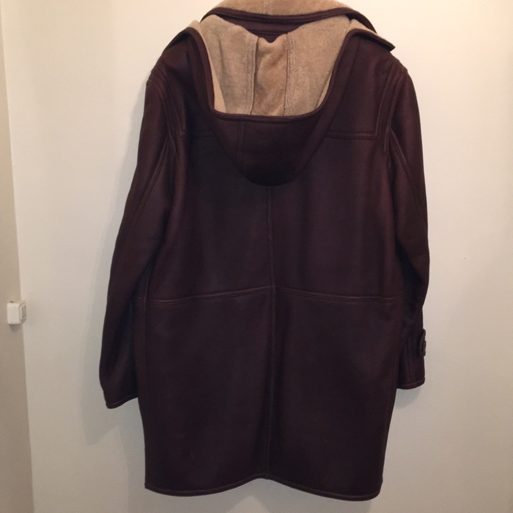 GREAT GIFT! 🎁 Vera Pella Leather Beretta Coat - Picture 4 of 5